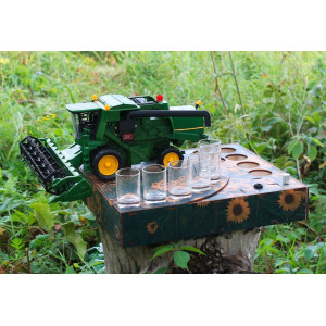 Наливатор алкоголю "Комбайн John Deere" на 4, 5 або 6 чарок (диспенсер алкоголю, алконаліватор). Photo 2